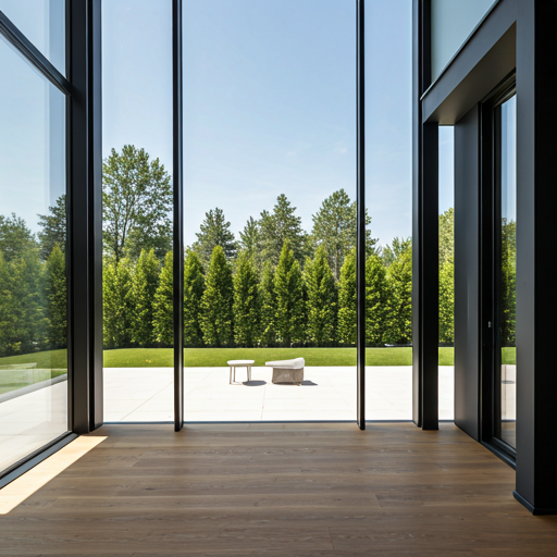 Modern Architecture Glass Facade